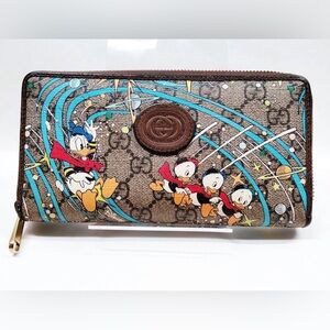 GUCCI Disney Character Wallet Donald Duck